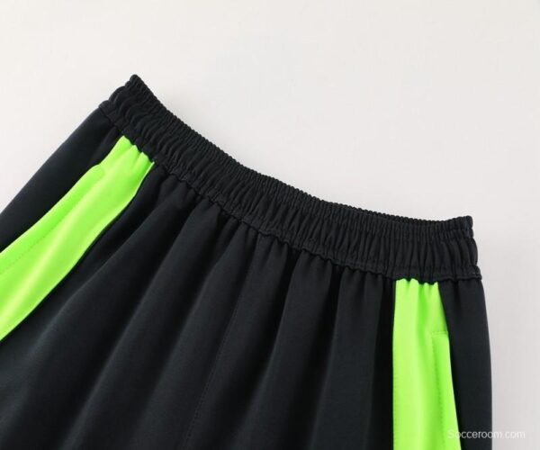2024 Adidas Black/Green Full Zipper Jacket+Pants - Image 3