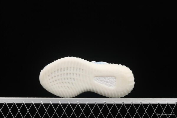Kids Adidas Yeezy 350 Boost V2 GW2869 Darth Coconut 350 second Generation Kids - Image 13