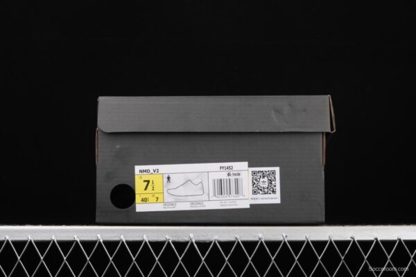 Adidas NMD R1 Boost V2 FY1452 second generation elastic knitted surface popcorn running shoes - Image 11