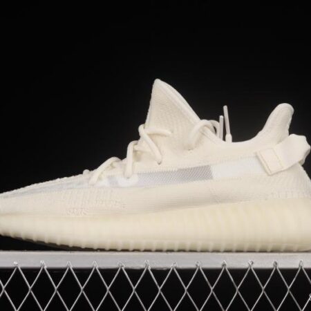 Adidas Yeezy 350 Boost V2 Pure Oat HQ6316 Pure White 2.0 Color Matching BASF Boost Original Bottom