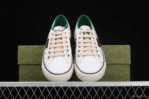 Gucci Tennis 1977 Print Sneaker canvas printed retro leisure sports board shoes - Image 10