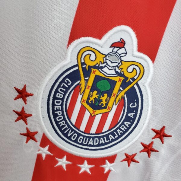 Retro 98/99 Chivas Guadalajara Home Soccer Jersey - Image 7