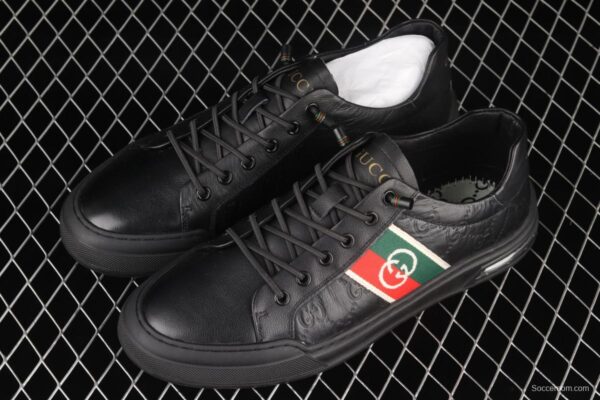 Gucci Screener GG High-Top Sneaker double G embossed leisure shoes series leisure board shoes 02JPO60166 - Image 11