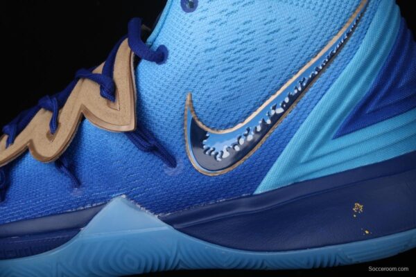 NIKE Kyrie 5 EP 'BHM' PE Owen 5 generation new color matching indoor actual combat leisure sports basketball shoes AO2919-300 - Image 6