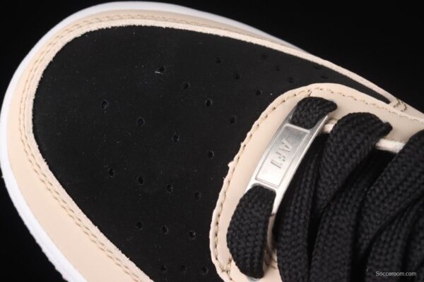 NIKE Air Force 11407Mid milk brown medium-top casual board shoes HD2523-156 - Image 9