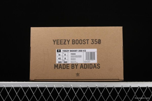 Adidas Yeezy Boost 350 V2 Desert Sage FX9035 Darth Coconut 350 second generation hollowed-out galactic sage color BASF Boost original - Image 11