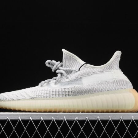 Adidas Yeezy Boost 350 V2 Tailgate FX4348 Darth Coconut 350 second generation hollowed-out Asian grey angel color BASF popcorn