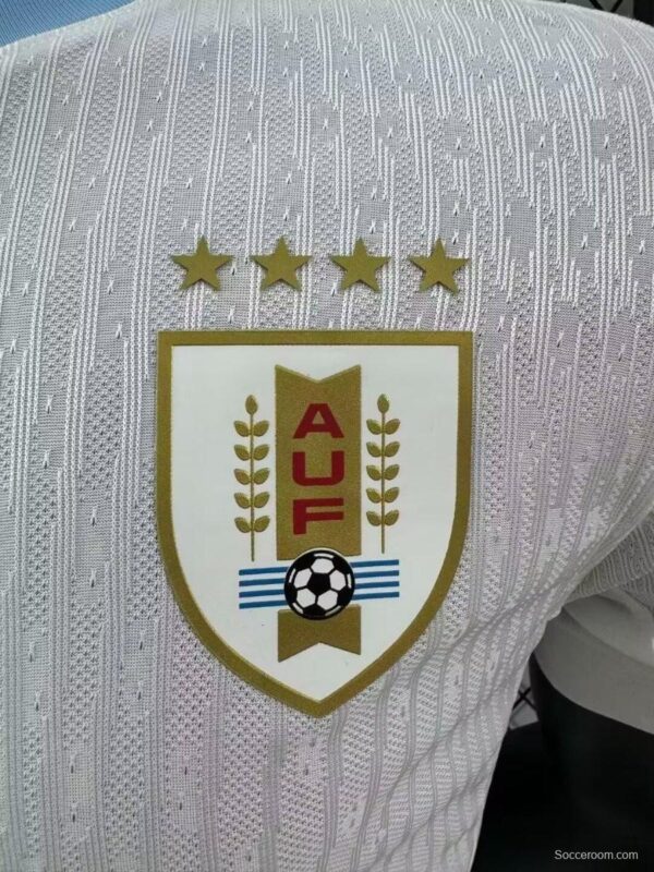 Player Version 2024 Uruguay Away White Jersey - Image 8