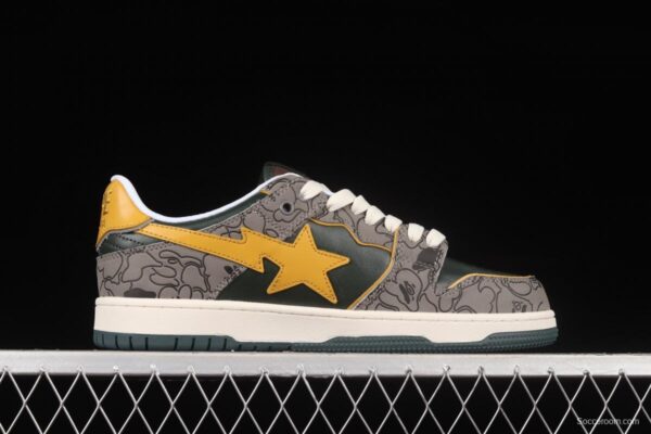 Human MAdidase Bape Sta Sk8 To Nigo trend godfather Nigo brand ape head classic skateboard shoes 1H80191007 - Image 16