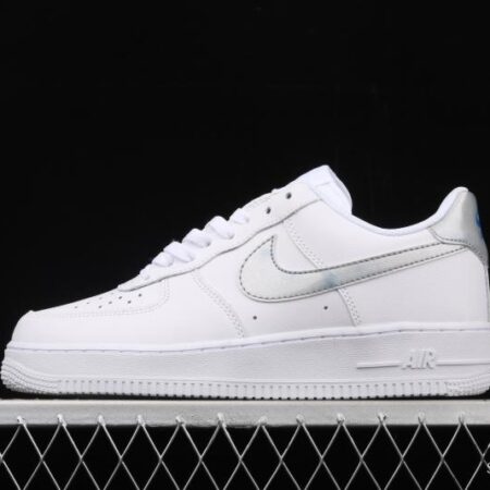 NIKE Air Force 1 Low GS white and blue dazzling haze laser low-top casual board shoes 314219-131