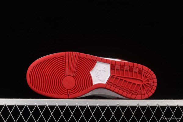 NIKE SB DUNK Low Pro Chicago Chicago Slam Dunk Series retro front floor low side leisure sports skateboard shoes BQ6817-600 - Image 13