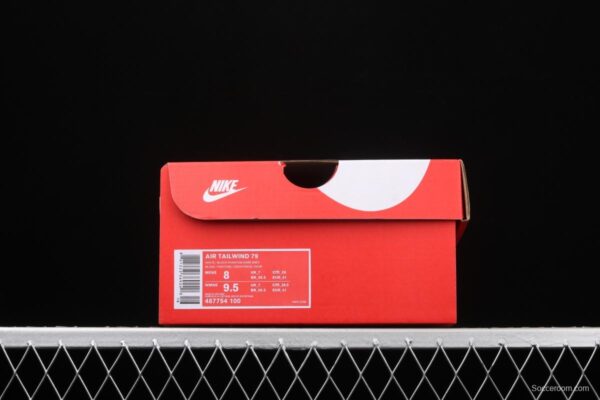 NIKE Air Tailwind 1979 anniversary Shunfeng waffle retro leisure jogging shoes 487754-100, - Image 10