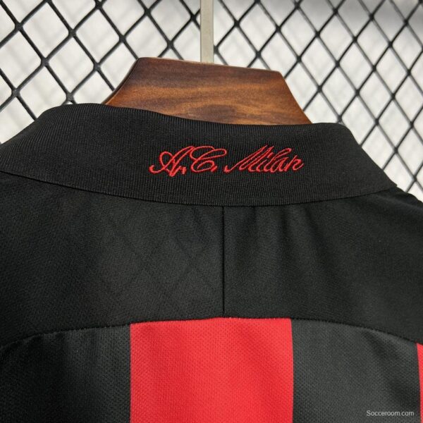 Retro 2000/02 AC Milan Home Jersey - Image 7