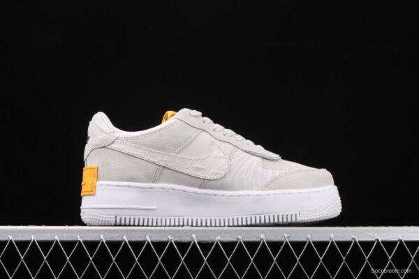 NIKE Air Force 1 ShAdidasow light weight heightened low-top 100-board shoes CU3446-001 - Image 16