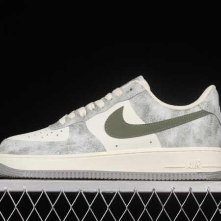 NIKE Air Force 1'07 Low Rock Green Low Top Casual Sneakers BL5866-906