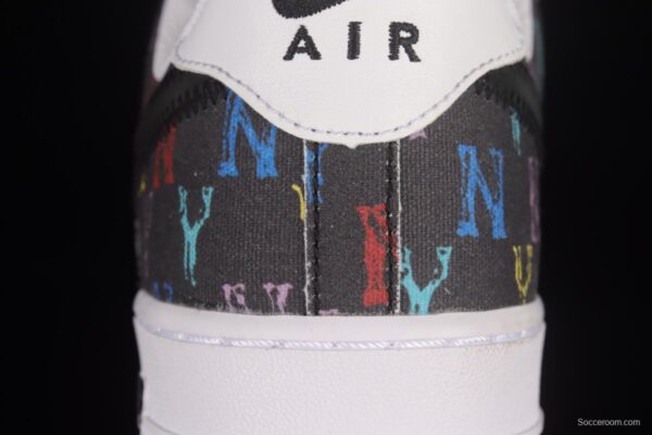 NIKE Air Force 1'07 Low MLB Yankees Joint Name Starry Color Low-Top Casual Sneakers 315122-444 - Image 6