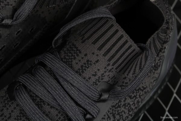 Adidas Ultra Boost Uncaged LTD Triple Black BA7996 socks and shoes - Image 3