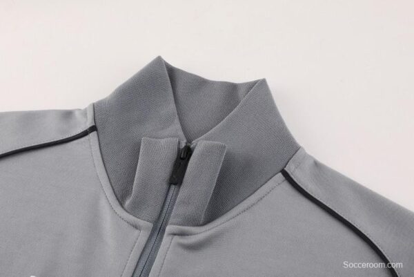 24/25 Puma Grey Full Zipper Jacket +Long Pants - Image 3