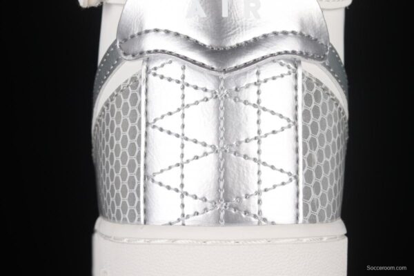 NIKE Air Force 1 High'07 Lv8 3M NBA co-named 3M reflective high-top casual board shoes CU4159-100 - Image 6