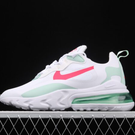 NIKE Air Max 270React new high-frequency mesh function half-palm air cushion cushioning running cloth shoes CV3025-100