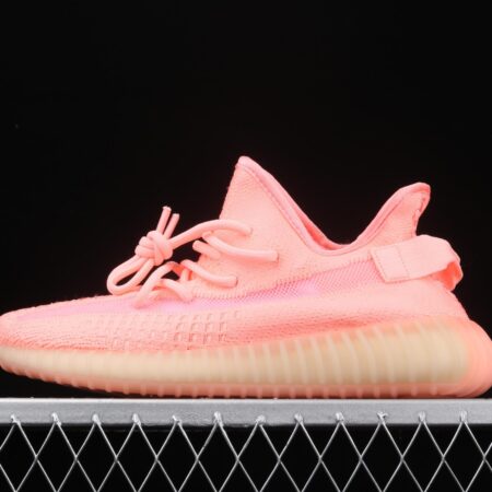 Adidas Yeezy 350 Boost V2 EG5294 Darth Coconut 350 second generation silver powder hollowed-out rose color matching