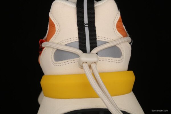 Fila Jogger spring and summer style orange soda hit color couple sports shoes T12W111108FGA - Image 7