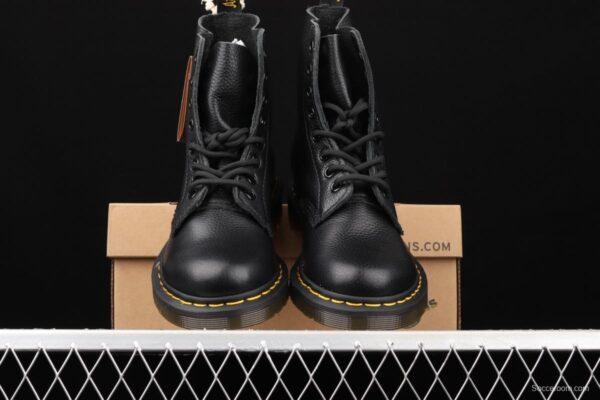 Dr.martens Martin boots 1460 series litchi soft leather eight holes Gaobang 13512006 - Image 11