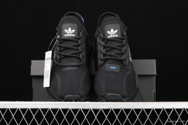 Adidas NMD R1 Boost V2 FY1483 second generation elastic knitted surface popcorn running shoes - Image 11