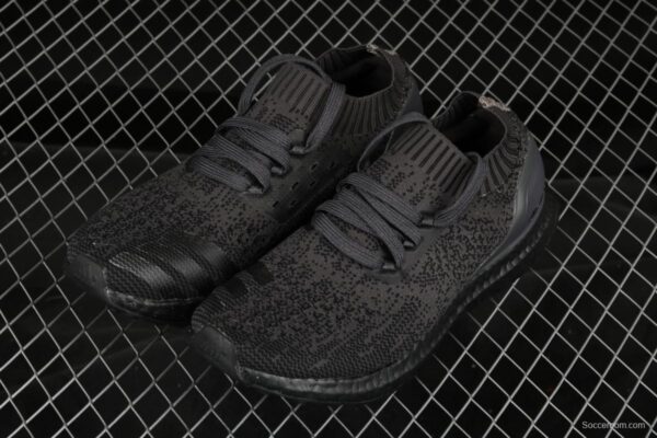 Adidas Ultra Boost Uncaged LTD Triple Black BA7996 socks and shoes - Image 6