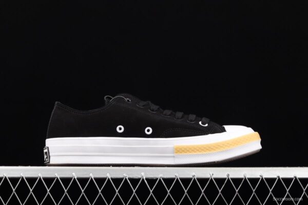 CLOT x Converse Chuck 70 OX PALOMA BLACK joint black suede low-top casual board shoes 171841C - Image 15