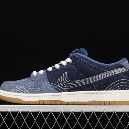NIKE SB DUNK Low Pro PRM Denim Gum tannin denim CV0316-400