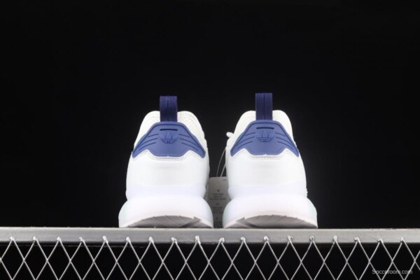 Adidas ZX 2K Boost GY3548 clover popcorn vintage running shoes - Image 13