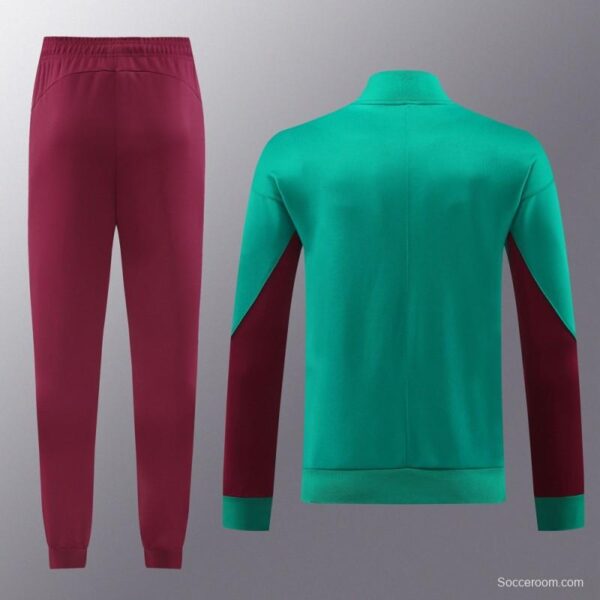 24/25 PSG Green Full Zipper Jacket +Long Pants - Image 14