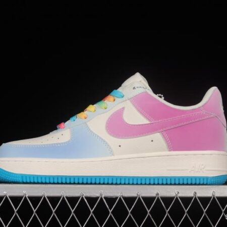 NIKE Air Force 1'07 Low Thermal Sensing Rainbow Low Casual Sneakers DD3396-131