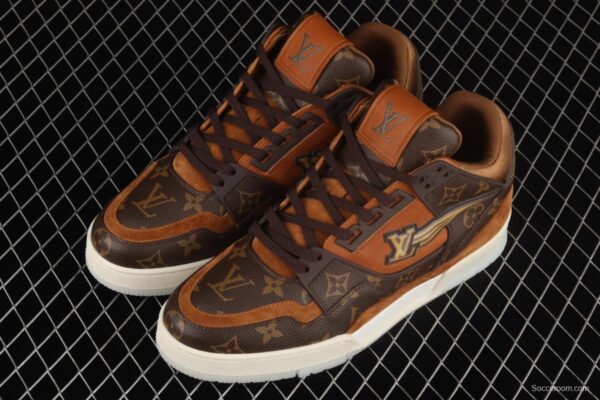 Authentic LV 2022s LV Trainer Sneaker 2022ss early spring fashion catwalk sneakers - Image 11