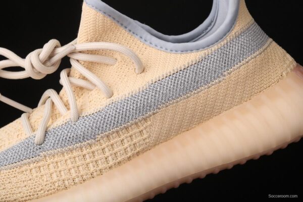 Adidas Yeezy Boost 350V2 Linen FY5158 Darth Coconut 350 second generation flax full star - Image 7