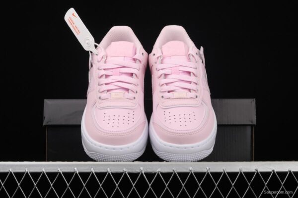NIKE Air Force 1 ShAdidasow light weight heightened low-top board shoes CV3020-600 - Image 11