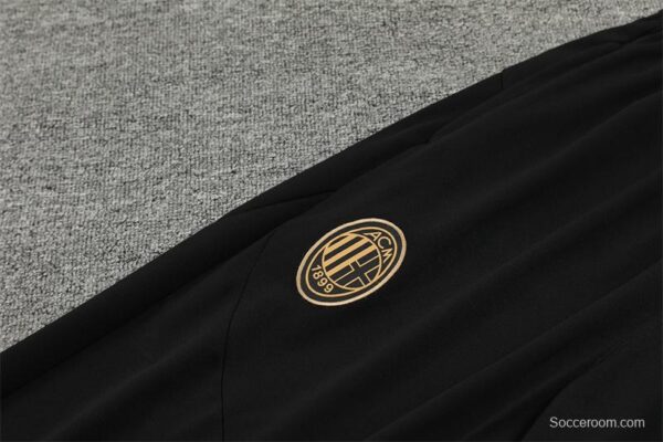 24/25 AC Milan Red Half Zipper Jacket+Long Pants - Image 5