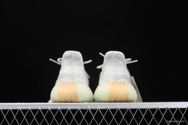 Adidas Yeezy Boost 350V2 Tailgate FX4348 Darth Coconut 350 second generation hollowed-out Asian gray angel color - Image 12