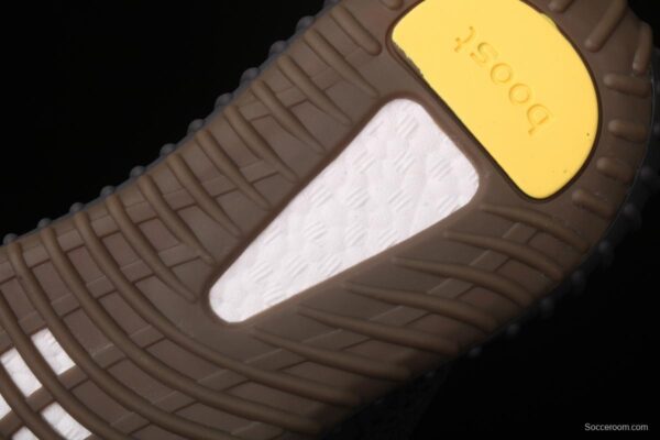Adidas Yeezy Boost 350V2 Cinder FY4176 Darth Coconut 350 second generation hollowed-out side full of star cinder color matching - Image 2