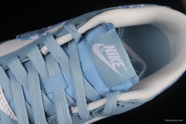 NIKE DUNK Low Green/blue paisley blue-green paisley SB buckled backboard fashion casual sneakers DH4401-101 - Image 8