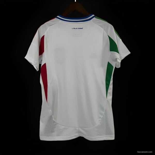 2024 Women Italy Away White Jersey - Image 2