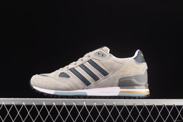 Adidas Original ZX 750Q35066 retro casual running shoes