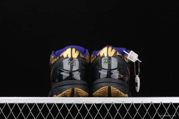 NIKE Zoom Kobe 4 Protro Kobe Bryant four generations of collection grade reengraved black gold MVP low-top men's basketball shoes 354187-001 - Image 11