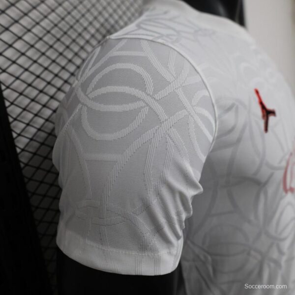 Player Version 24/25 PSG Academy Pro Pre-Match White Jersey - Image 3
