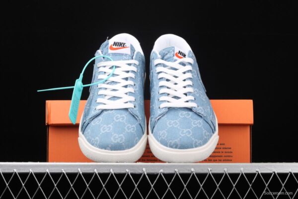 NIKE Blazer Low QS HH trailblazer denim low-top casual board shoes BQ4808-700 - Image 11