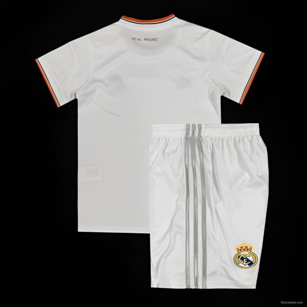 Retro Kids 13/14 Real Madrid Home Jersey - Image 2