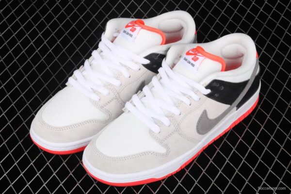 NIKE DUNK SB Low Pro ISO infrared gray orange CD2563-004 - Image 10