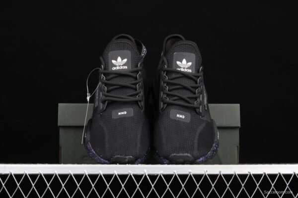 Adidas NMD R1 Boost V2 GX5164 second generation elastic knitted face running shoes - Image 11