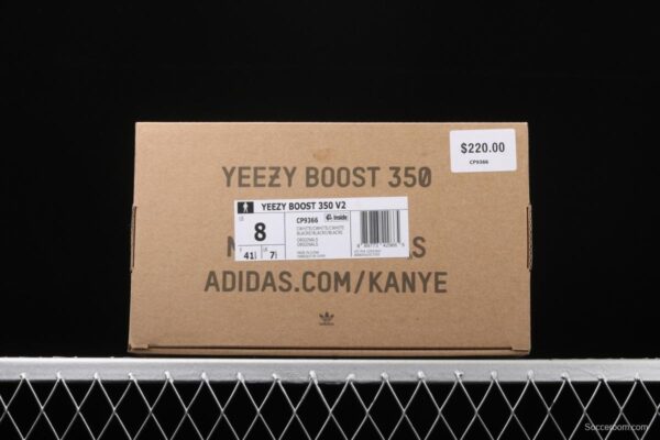 Adidas Yeezy 350V2 All White Real Boost Basf das coconut 350 second generation CP9366 fluorescent white BASF popcorn - Image 12